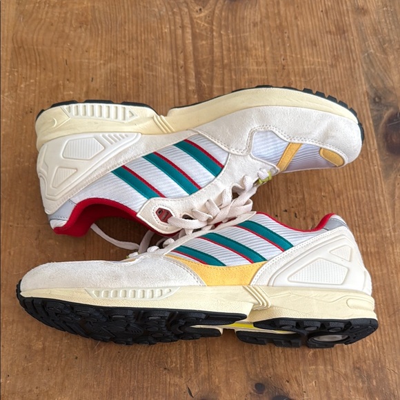 NWOT Adidas White and Red Sneakers - Picture 5 of 5